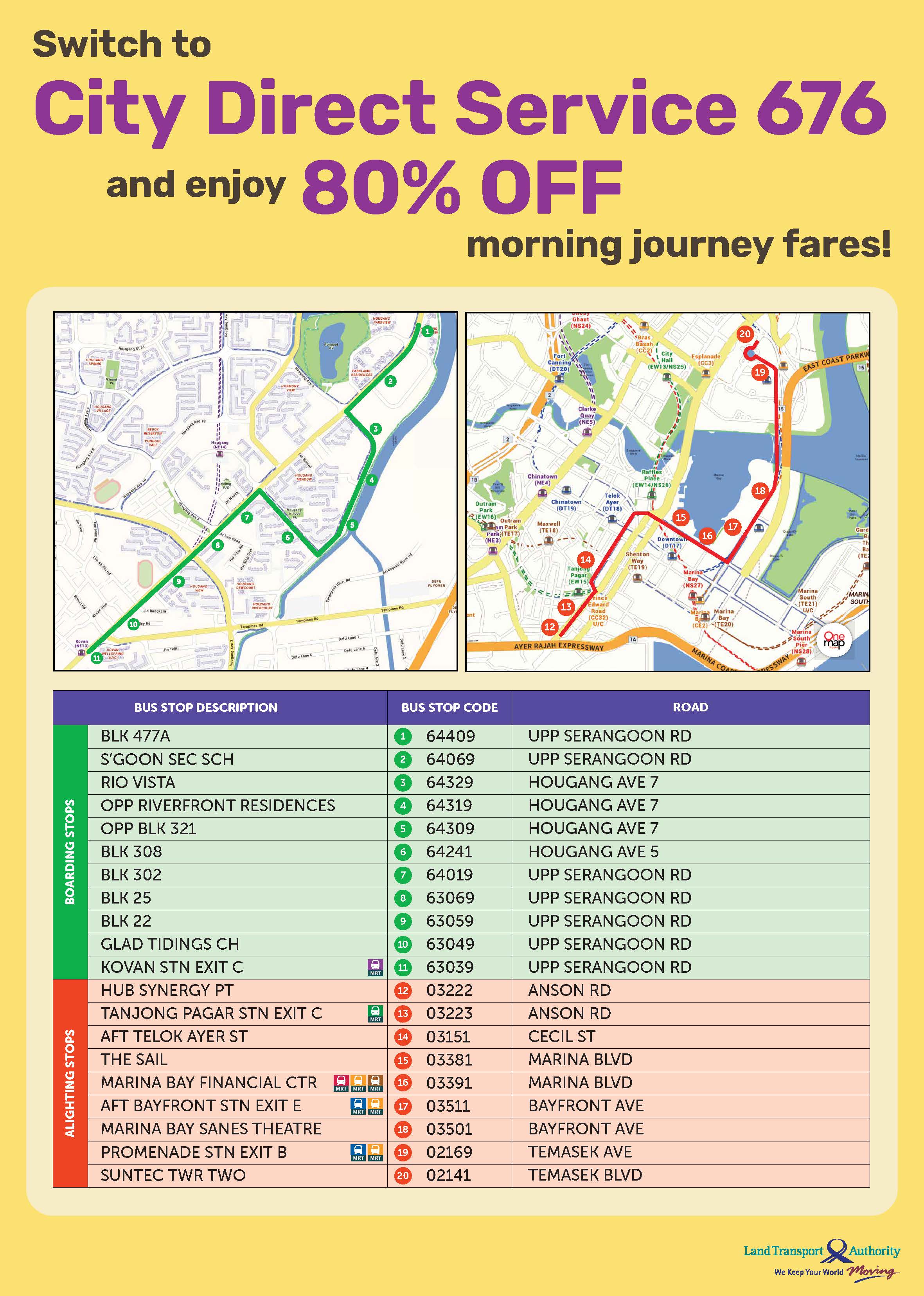 Bus Service 676-Mar 26