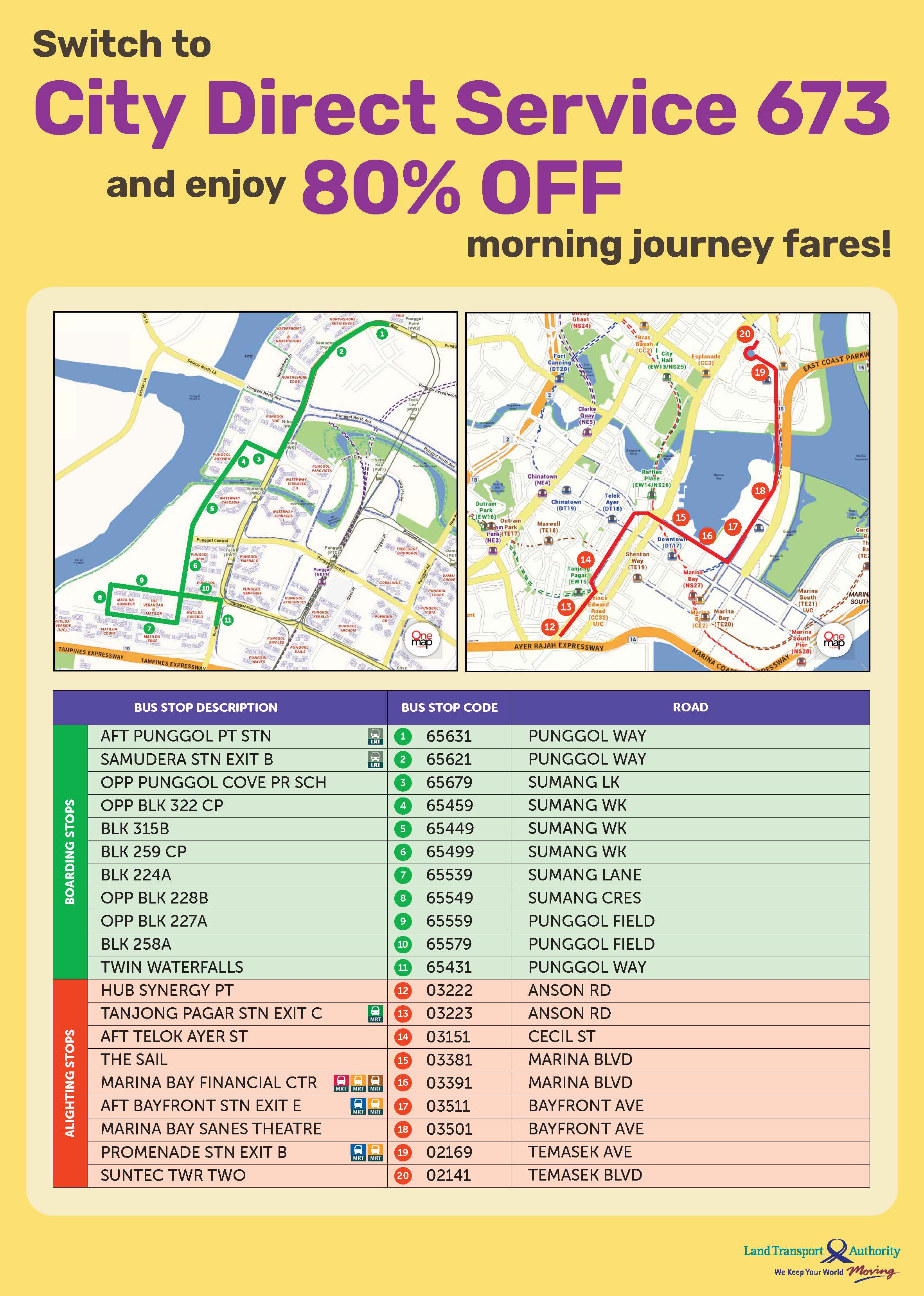 Bus Service 673-Mar 26