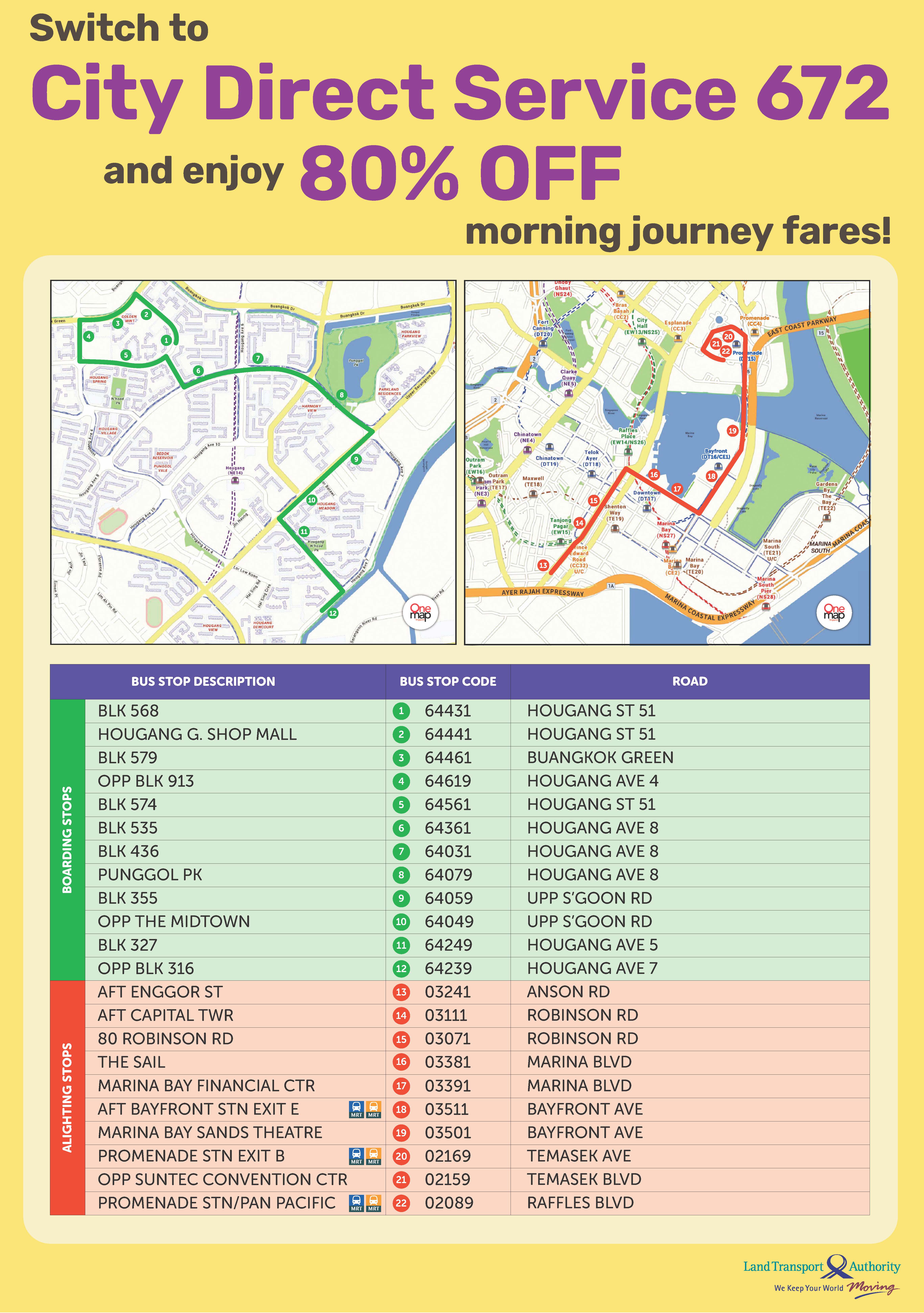 Bus Service 672