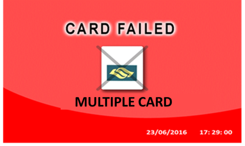 Card Failed
