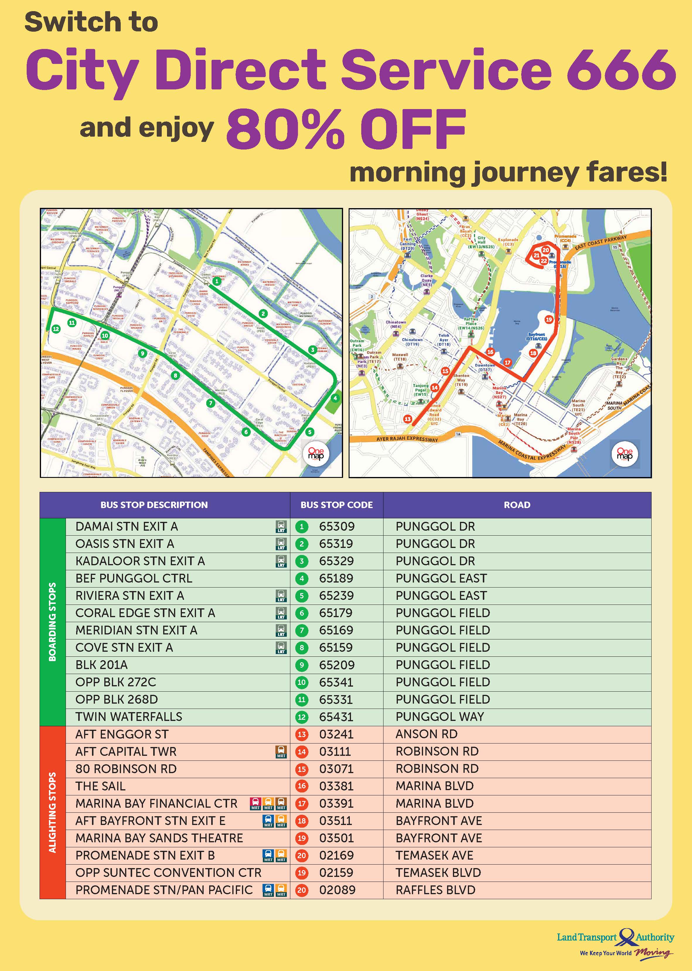 Bus Service 666-Mar 26