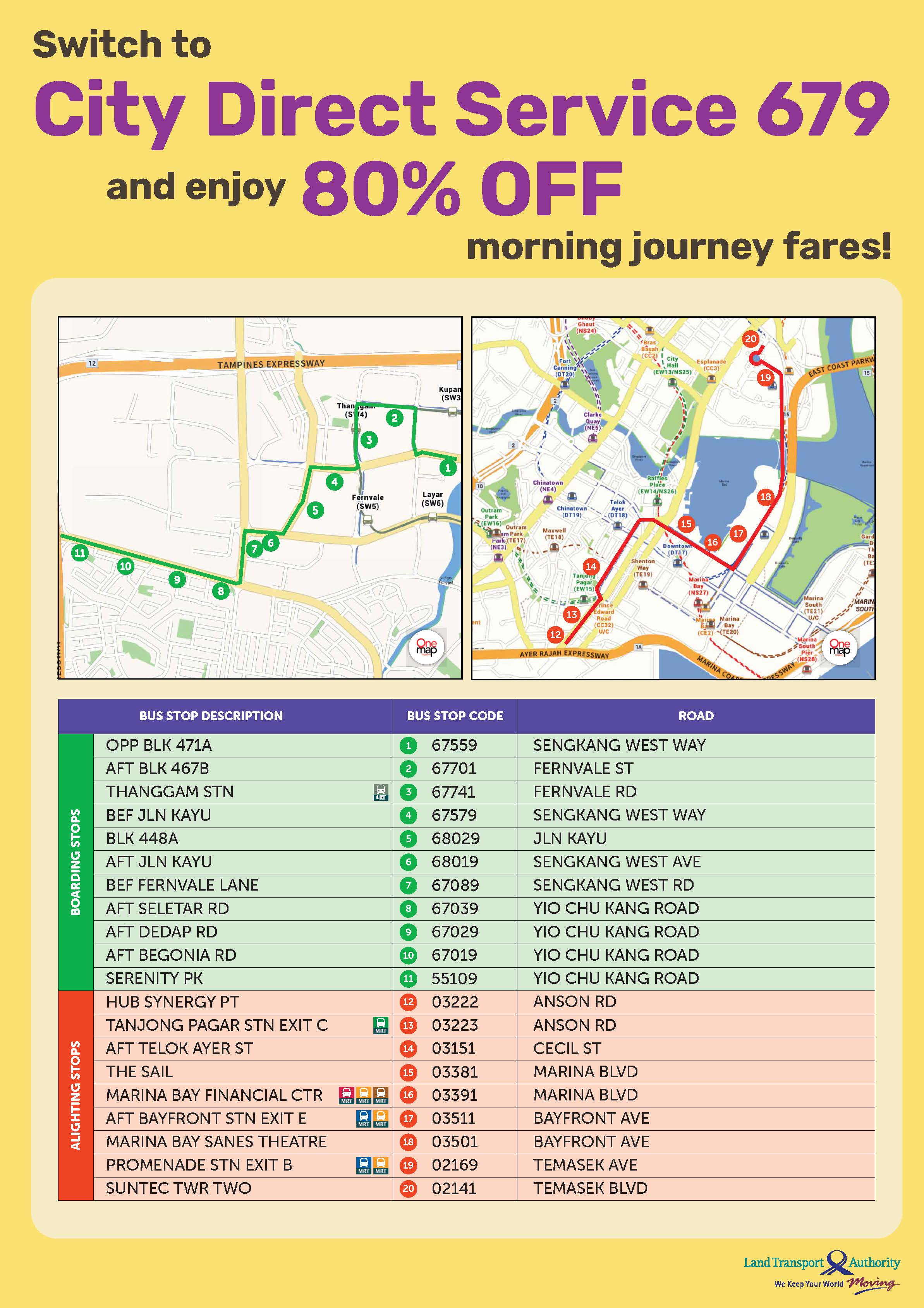 Bus Service 679-Mar 26