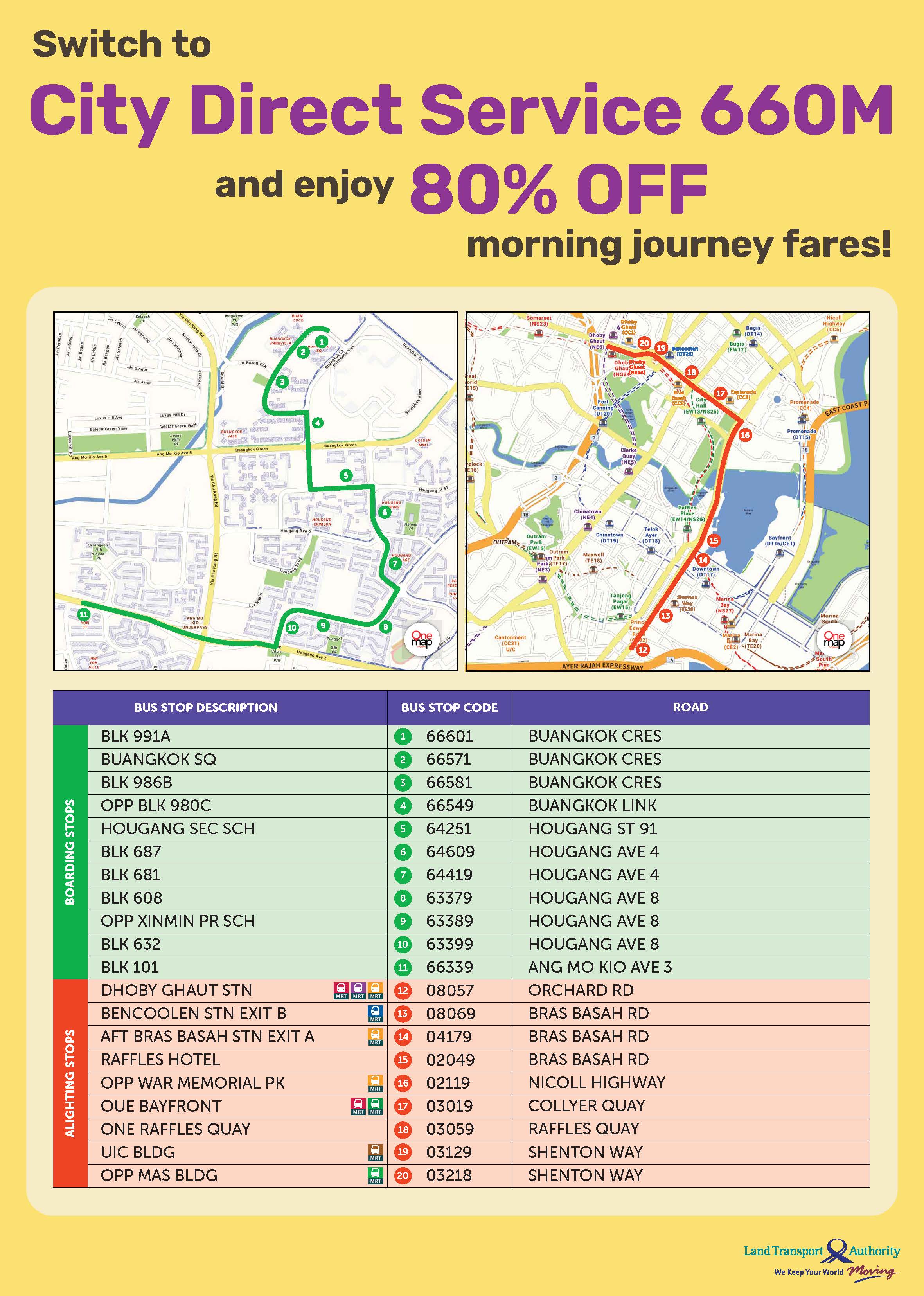 Bus Service 660M-Mar 26