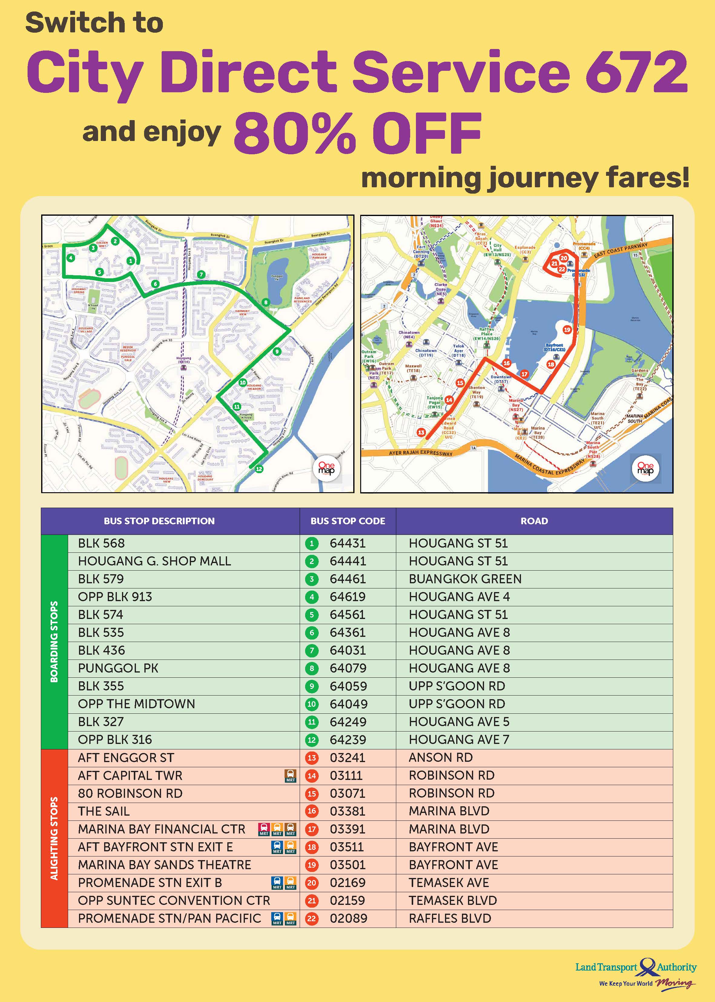 Bus Service 672-Mar 26