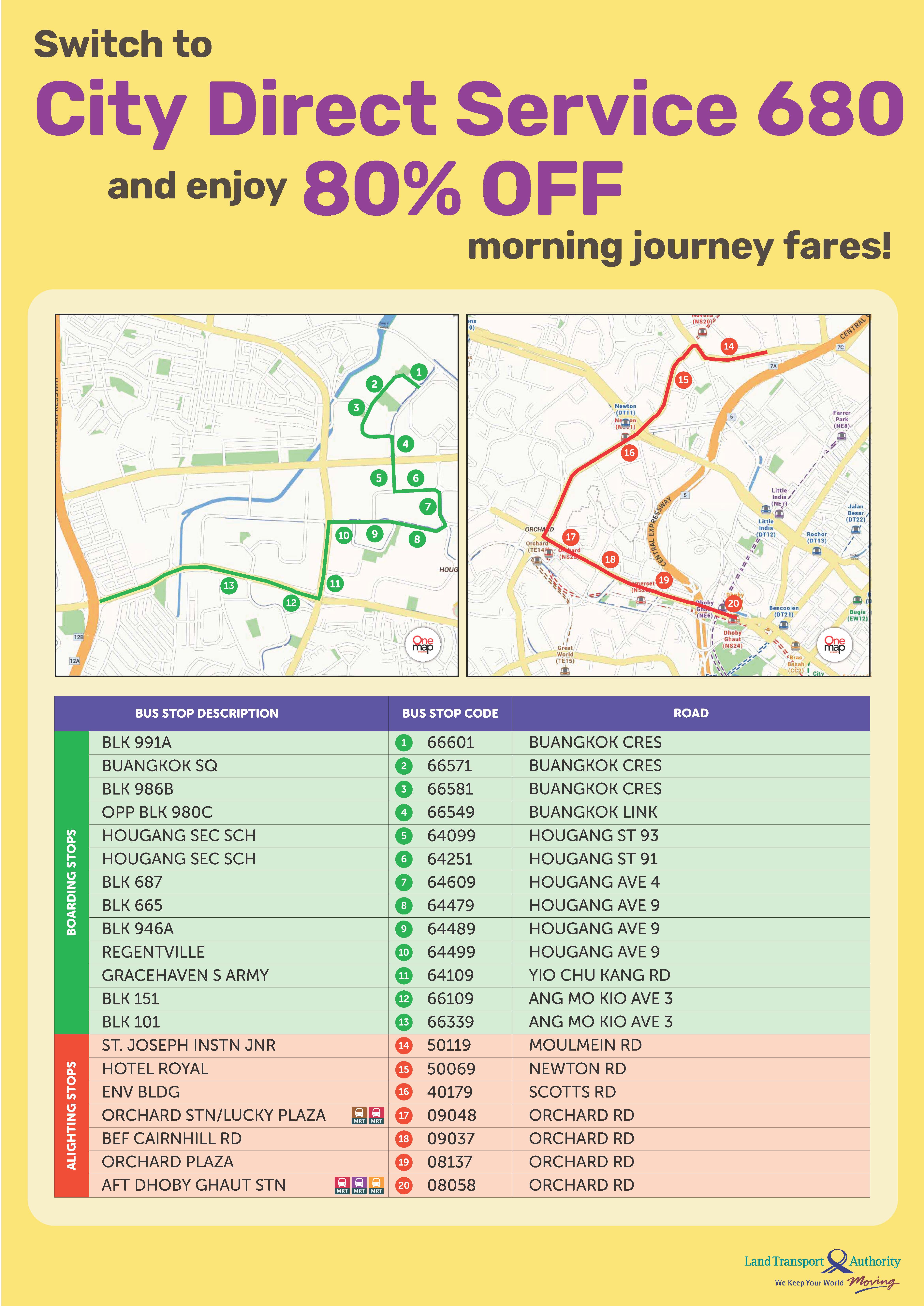 Bus Service 680