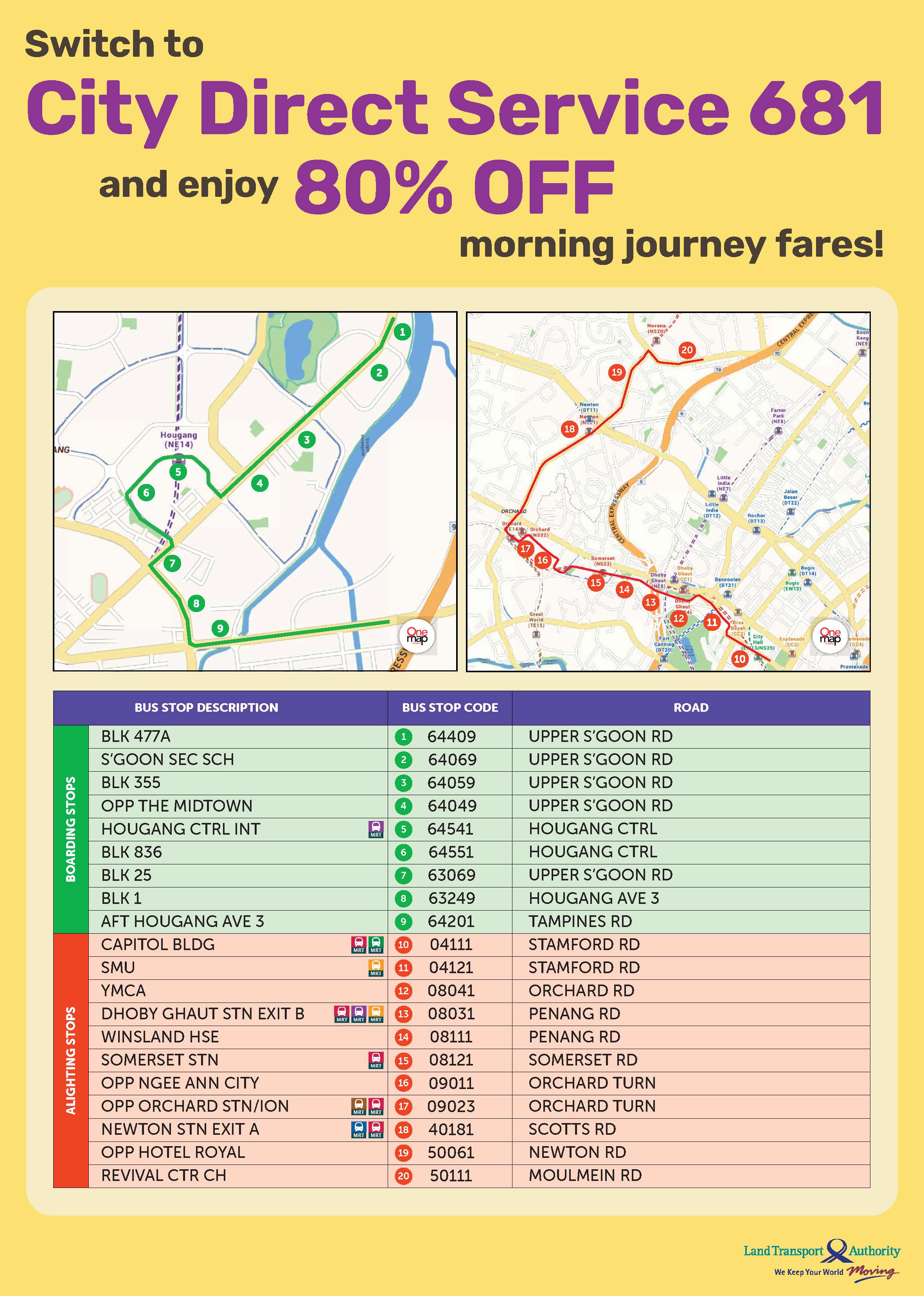 Bus Service 681-Mar 26